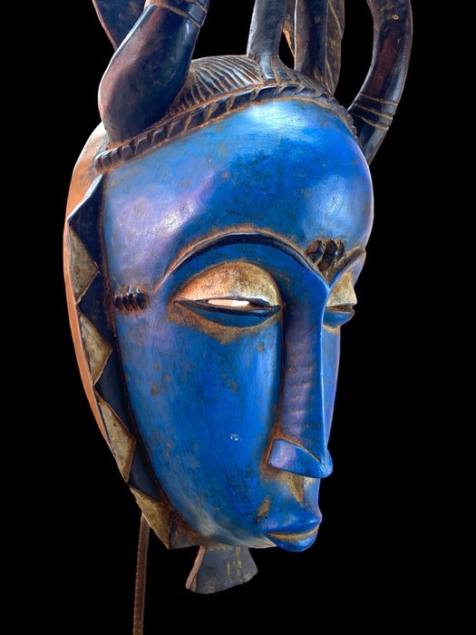 Spirit Mask Gouro Côte d'Ivoire, Mid 20th Century