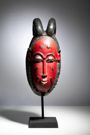 Spirit Mask Gouro Côte d'Ivoire, Mid 20th Century